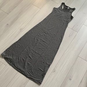 H&M Grey bodycon maxi dress
